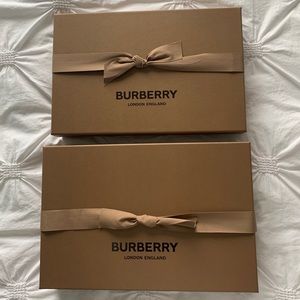 Brand new Burberry boxes